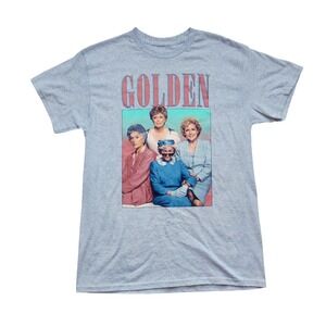 The Golden Girls TV Show Heather Gray Graphic T-Shirt Medium
